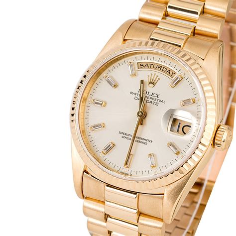 used rolex men's presidental atlanta ga leebrants|Buy Used Rolex President 18238 .